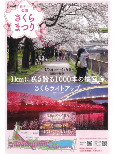 20260324荒子川　さくらまつり①のサムネイル